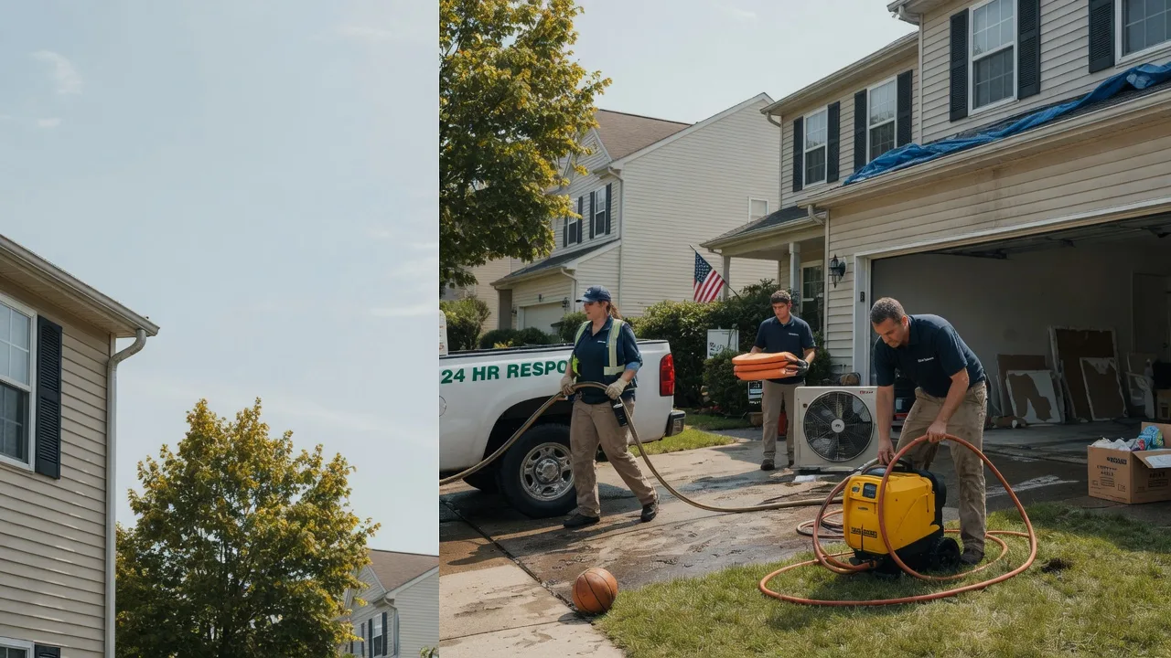 Emergency Water Damage Restoration in Uxbridge, MA near me